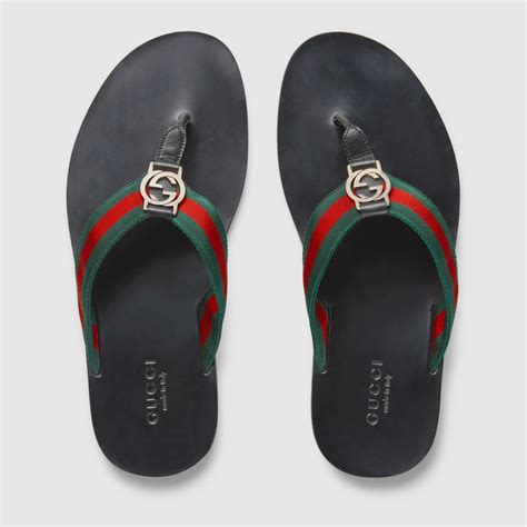 gucci thong sandals for men